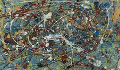 Broadway, NY by William Ronald, 1959, oil on canvas, sold Sep 2016