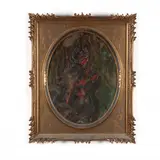 Untitled by Antonia Sirena, Oil on board, sold Apr 2021