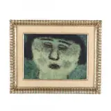 Portrait of a Girl by Eugène Brands, Oil on board, sold Mar 2021