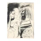 Le Vieux Roi (The Old King) by Pablo Picasso, Lithograph, sold Mar 2021