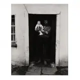 Welsh Coal Miner Holding an Infant by Bruce Davidson, Gelatin silver print, sold Mar 2021