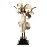 Large Bronze Sculpture, Sheer Delight by Ramon Parmenter, Patinated bronze, sold Mar 2021