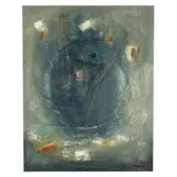 Untitled by Merton Simpson, Oil on linen, sold Mar 2021