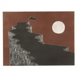 Dark Road by L. C. Blair, Etching and aquatint in colors, sold Feb 2021