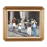 The Little Boys by James P. Kerr, Oil on canvas, sold Feb 2021