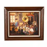 Preservation Hall by James P. Kerr, Oil on canvas, sold Feb 2021