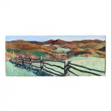 View from Sparta, North Carolina by Elsie Dinsmore Popkin, Pastel on paper, sold Feb 2021