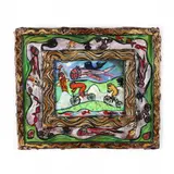 Blue Ridge Mountain Tour by Irmaly Bracklin, Resin, sold Feb 2021