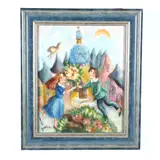 Untitled by Françoise Deberdt, Oil on canvas, sold Feb 2021