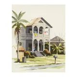 Key West, Florida by Irwin Greenwood, Watercolor on paper, sold Feb 2021