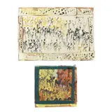 Two Figural Works by Purvis Young, The first oil on canvas, sold Feb 2021