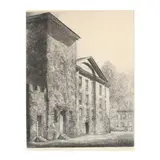 Masonic Temple, New Bern, North Carolina by Louis Orr, Etching, sold Feb 2021