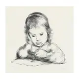 Andrea Drawing by Lila Copeland, Lithograph, sold Jan 2021