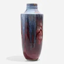 Vase by Toini Muona, c. 1950, glazed porcelain, sold Apr 2022