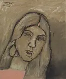 Untitled by M. F. Husain, Oil and acrylic on canvas, sold Mar 2011