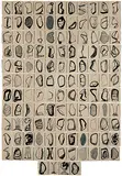 125 Drawings by Manisha Parekh, Chinese Ink on handmade paper, sold Mar 2011