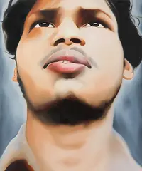 Untitled by Riyas Komu, Oil on canvas, offered Mar 2011