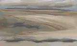 The Abandoned Beach by Jehangir Sabavala, Oil on canvas, sold Mar 2011