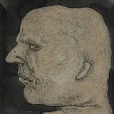 Untitled by Jogen Chowdhury, Pen and ink with pastel on paper pasted on board, sold Mar 2011