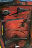 An Anamorphic Collection of Strange Wounds by Surendran Nair, Acrylic and oil on canvas, offered Feb 2011