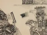Untitled by Ram Kumar, Watercolour on paper, sold Dec 2010