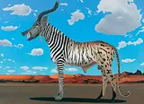 Further Adventures of Zeus:Nemesis` Whispering Shudder-The Doctrine of The Forest(Cuckoonebulopolis) by Surendran Nair, Oil on canvas, offered Dec 2010