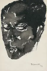 Untitled by Akbar Padamsee, Watercolour on paper, sold Dec 2010