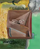 Untitled by Anandajit Ray, Watercolour and gouache on paper pasted on board, sold Dec 2010