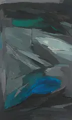 Untitled by Ram Kumar, Oil on canvas, sold Dec 2010