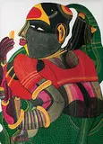 Untitled by Thota Vaikuntam, Oil on canvas, sold Dec 2010