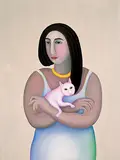 Untitled by Manjit Bawa, Oil on canvas, offered Sep 2010