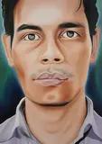 Systematic Citizen - XV by Riyas Komu, Oil on canvas, offered Sep 2010