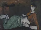 Untitled by B. Prabha, Oil on board, offered Sep 2010