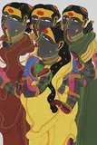 Untitled by Thota Vaikuntam, Acrylic on canvas board, sold Sep 2010