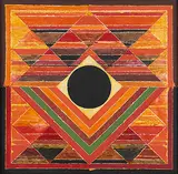 Bija by S. H. Raza, Acrylic on canvas, sold Sep 2010