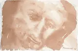 Untitled by Akbar Padamsee, Watercolour on paper, sold Sep 2010