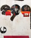 Untitled by Chittrovanu Mazumdar, Acrylic on canvas, sold Jun 2010