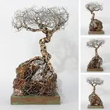 Untitled by Dhananjay Singh, Bronze,copper and stainless steel wire, sold Jun 2010