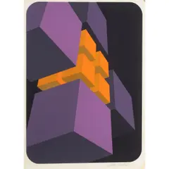 Untitled by Marko Spalatin, screenprint, sold May 2026