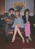 Alain Delon, Marianne Faithfull et Mick Jagger, Paris, 1967 by Patrice Habans, Tirage argento-numérique postérieur, sur papier RC satiné, d’après la diapo d’origine, sold Nov 2024