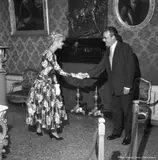 Grace Kelly et le Prince Rainier III, Monaco, 1955 by Michou Simon, Ensemble de 2 photographies, sold Nov 2024