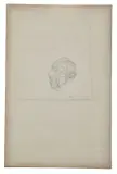Portrait de Stravinsky by Alberto Giacometti, 1957, Crayon sur papier, sold Jun 2023
