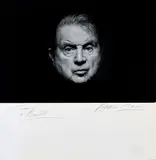 Francis Bacon by Francis Giacobetti, Tirage argentique contrecollé sur carton, sold Jun 2023
