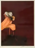Deuxième version du trityque 1944 by Francis Bacon, 1989, Trois lithographies en couleurs, sold Jun 2023