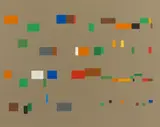 Pierre Boulez Structures IA, PG. 1-2, 11 Mesures by Robert Strübin, 1961, Gouache sur papier, sold Jun 2023