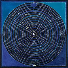 Nil Kanth by S. H. Raza, Acrylic on canvas, sold Jun 2010