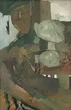 Untitled by Ram Kumar, Oil on canvas, offered Jun 2010