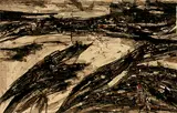 Untitled by Ram Kumar, Acrylic on paper, sold Jun 2010