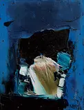 Untitled by S. H. Raza, Oil on board, sold Mar 2010