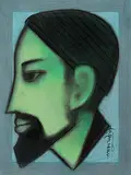 Untitled by Lalu Prasad Shaw, Pastel on paper, sold Mar 2010
